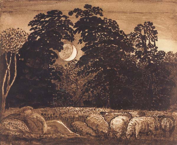 Samuel Palmer The Sleeping Shepherd